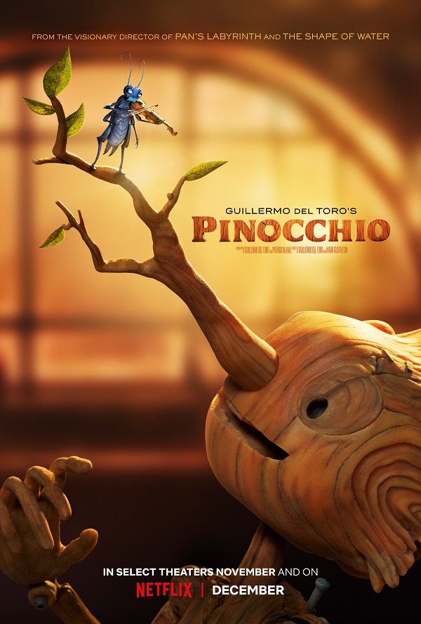 2022年动画奇幻《吉尔莫·德尔·托罗的匹诺曹》最新动画电影下载